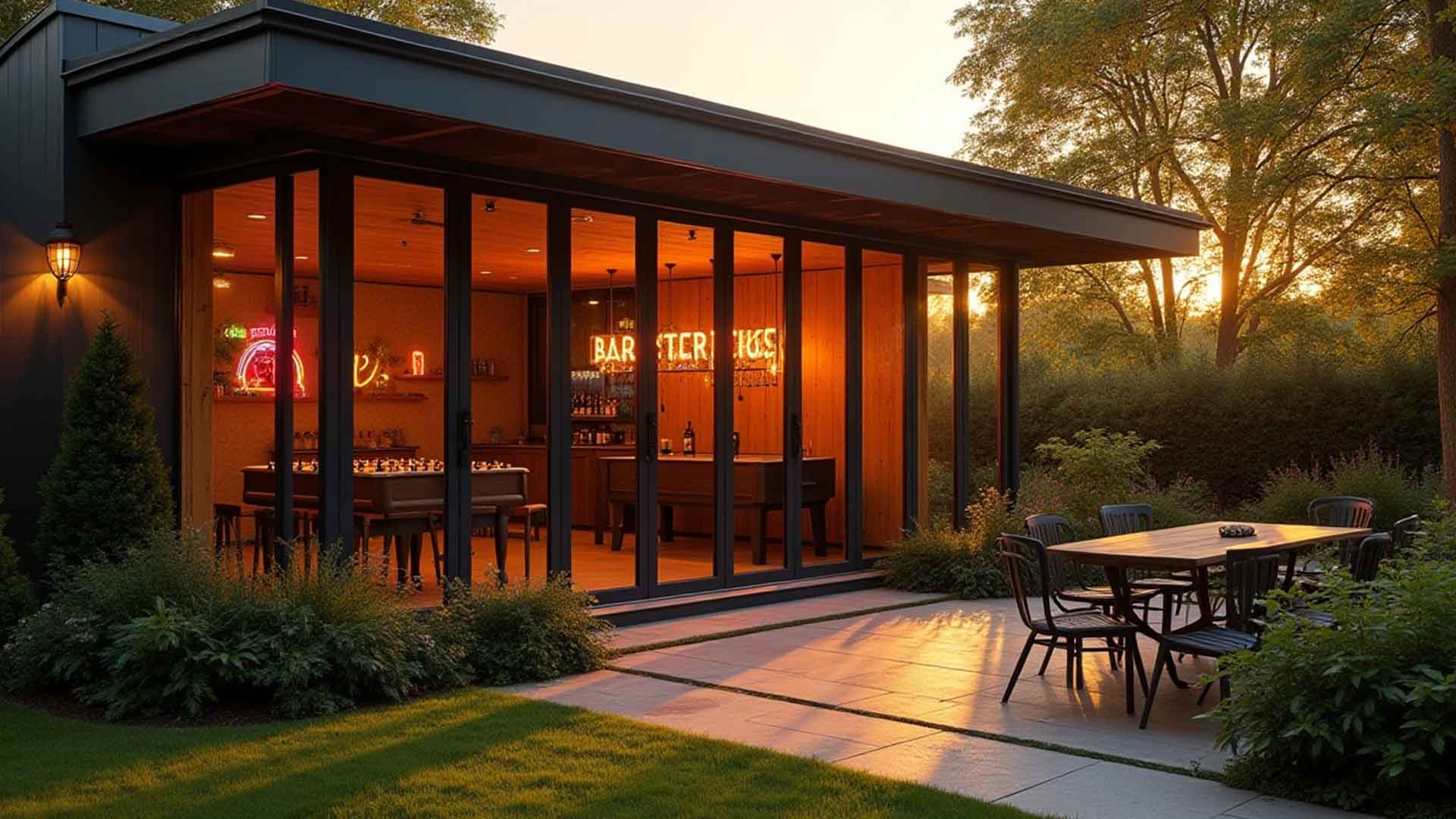 garden room man cave