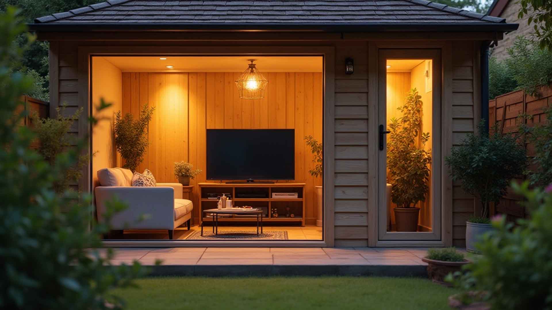 Top quality garden play room